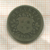 10 раппенов. Швейцария 1850г