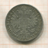 1 флорин. Австрия 1882г
