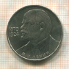 1 рубль. В.И.Ленин 1985г