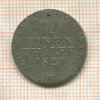 1/12 талера. Саксония (реставрация) 1821г