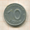 10 пфеннигов. ГДР 1949г
