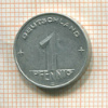 1 пфенниг. ГДР 1953г