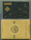 Годовой набор монет 1980г