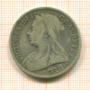 1/2 кроны. Англия 1895г