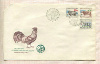 Конверт с марками. 1-й день гашения. Чехословакия