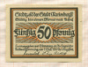 Нотгельд. 50 пфеннигов. Германия