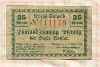 Нотгельд. 25 пфеннигов. Германия