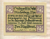 Нотгельд. 25 пфеннигов. Германия