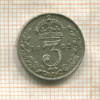 3 пенса. Великобритания 1921г