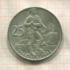 25 крон. Чехословакия 1954г