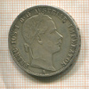 1 флорин. Австрия 1860г