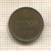 1 пенни 1907г