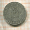 50 центов. Ньюфаундленд 1911г