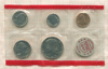 Годовой набор монет США 1971г