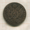 6 крейцеров. Австрия 1800г
