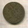 3 крейцера. Австрия 1800г