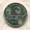10 евро. Португалия 2010г