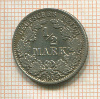1/2 марки. Германия 1905г