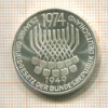 5 марок. Германия 1974г