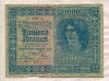 1000 крон. Австро-Венгрия 1922г