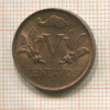 5 сентаво. Колумбия 1967г