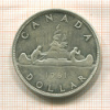 1 доллар. Канада 1961г