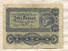 10 крон. Австро-Венгрия 1922г