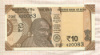 10 рупий. Индия