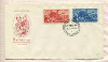 Конверт с марками. Первый день гашения. Чехословакия