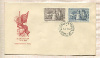 Конверт с марками. Первый день гашения. Чехословакия
