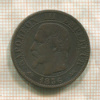5 сантимов. Франция 1856г