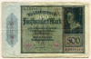 500 марок. Германия 1922г