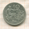 10 крон. Чехословакия 1932г