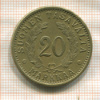 20 марок. Финляндия 1939г