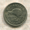 1 флорин. Новая Зеландия 1965г