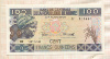 100 франков. Гвинея 1960г