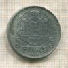 5 франков. Монако 1945г