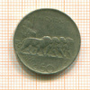 50 сантимов. Италия 1920г