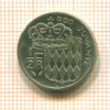 1/2 франка. Монако 1978г