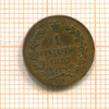 1 сантим. Италия 1867г