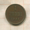 1 пенни 1907г
