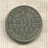 1 грош. Пруссия 1853г