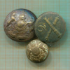 Пуговицы 3 шт.
