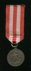 Медаль за 25 лет работы в Горнодобывающей промышленности. Польша