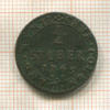 1/4 штубера. Кёльн 1745г