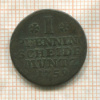 1 пфеннинг. Брауншвейг-Люнебург 1759г