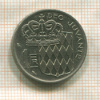 1 франк. Монако 1968г