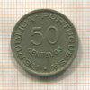 50 сентаво. Колония Ангола 1950г