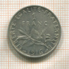 1 франк. Франция 1916г