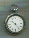 Часы карманные механические. "Fine silver" (не идут)